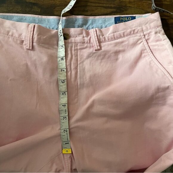 Polo Ralph Lauren Men’s Washed Stretch Straight Chino Pant Carmel Pink 34/32 - Picture 14 of 16